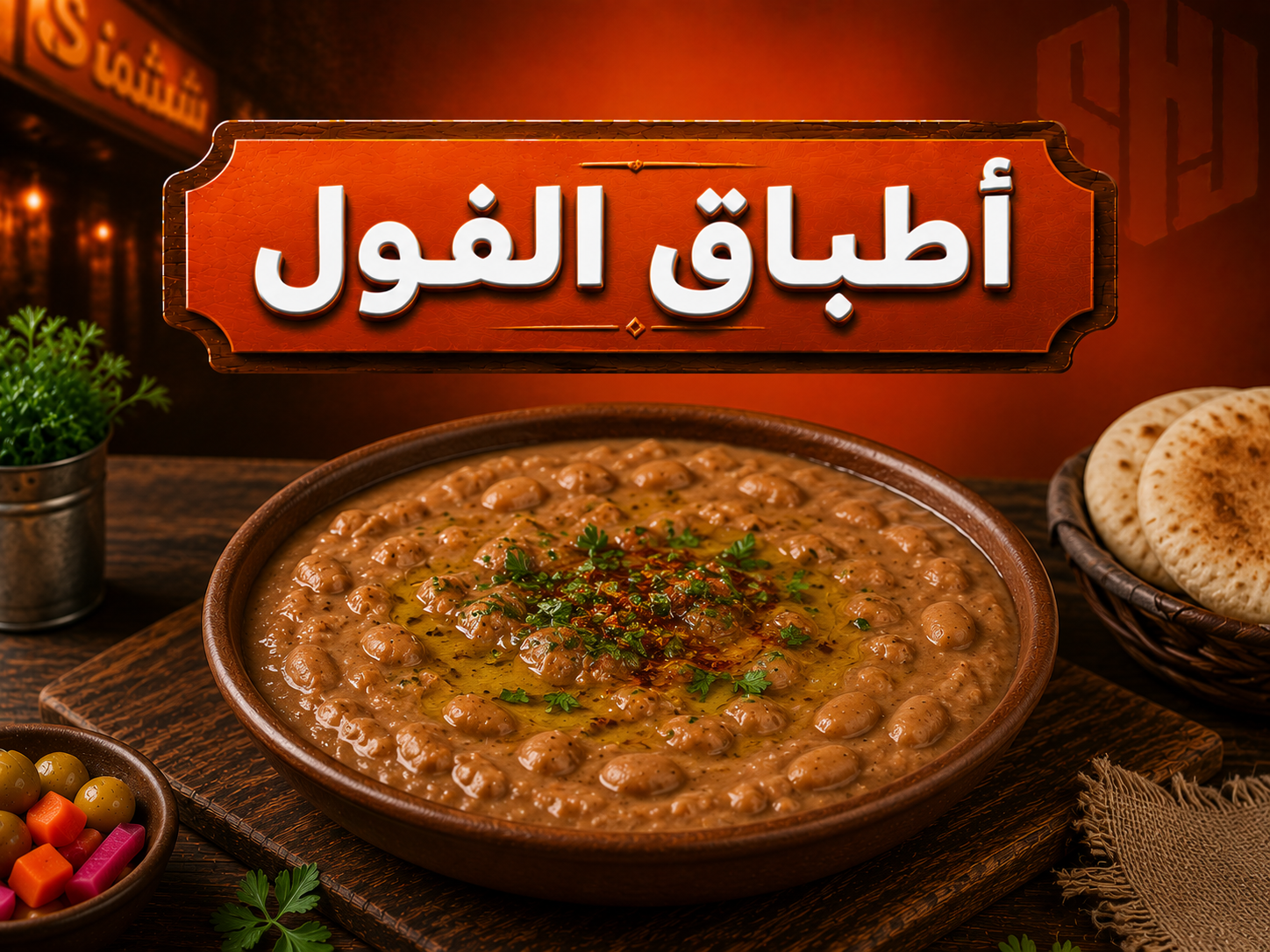 طبق فول شمندي