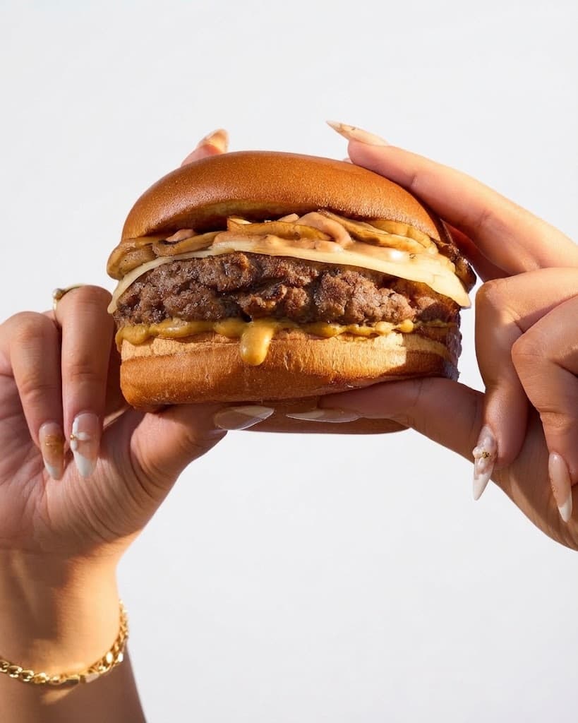 Swiss Mushroom Burger